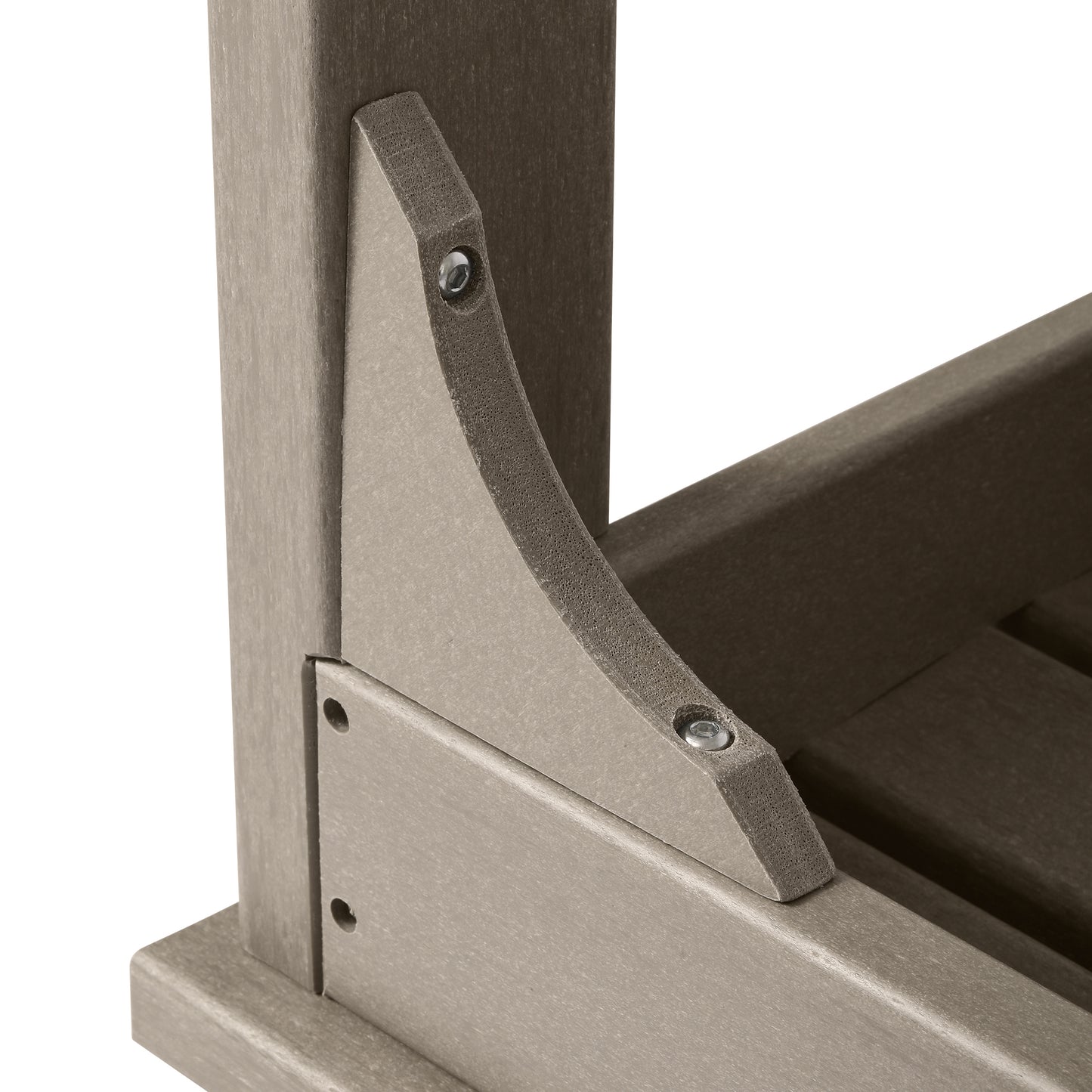 Concord All-Weather Outdoor Garden Backless Bench (46" Wide)