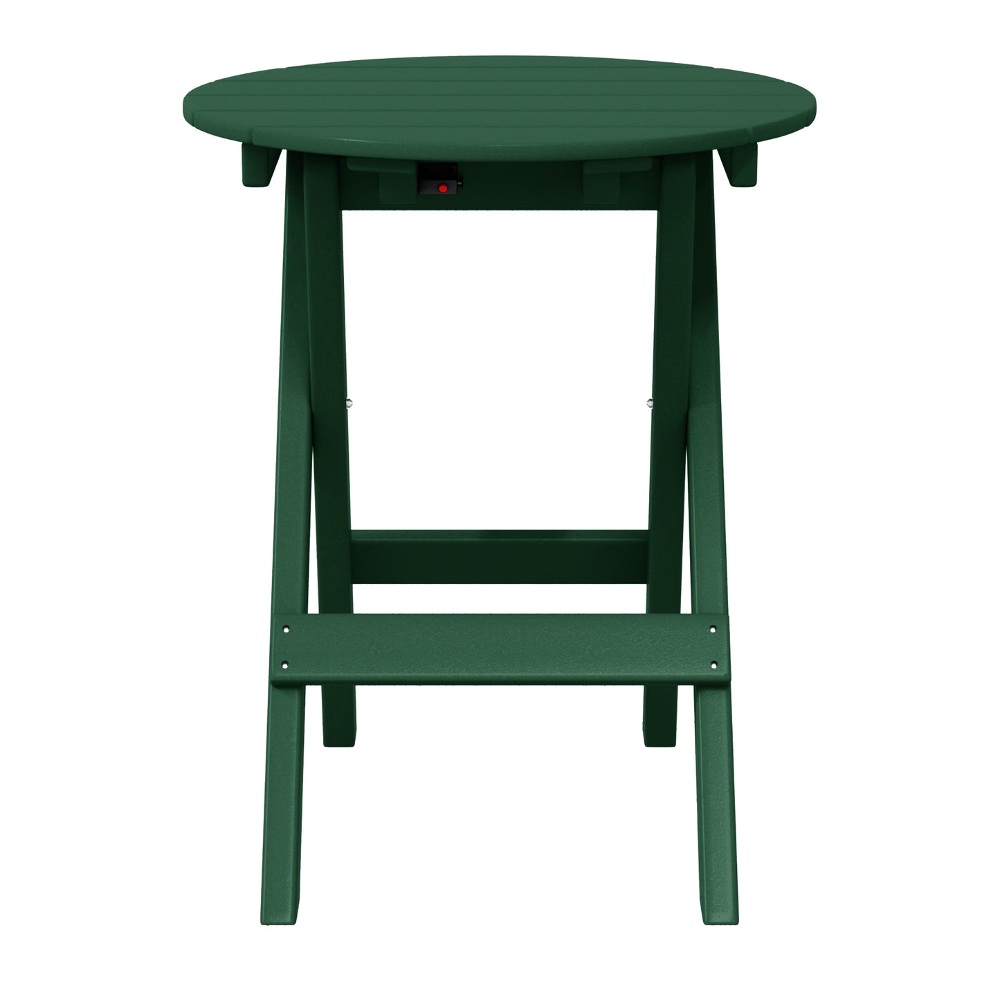 Tuscany All-Weather Outdoor Patio Round Folding Dining Table (24" Top)