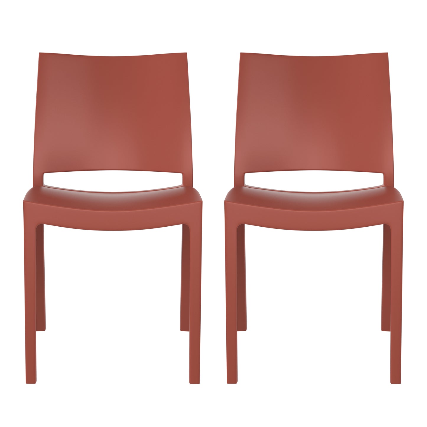 Polyform Stacking Dining Side Chair (Set of 2)