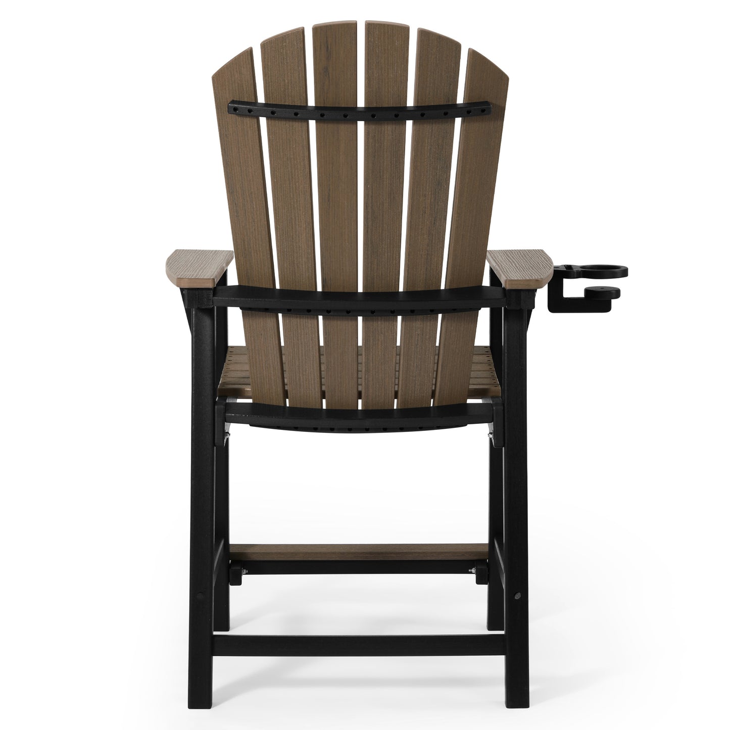 Heritage Ridge Adirondack Counter Height Chair With Cup Holder