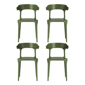 Polyform Stacking Dining Side Chair (Set of 4)