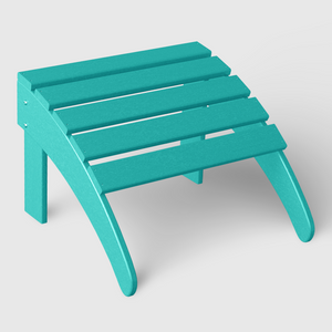 All-Weather Outdoor Adirondack Chair Folding Foot Rest/Ottoman
