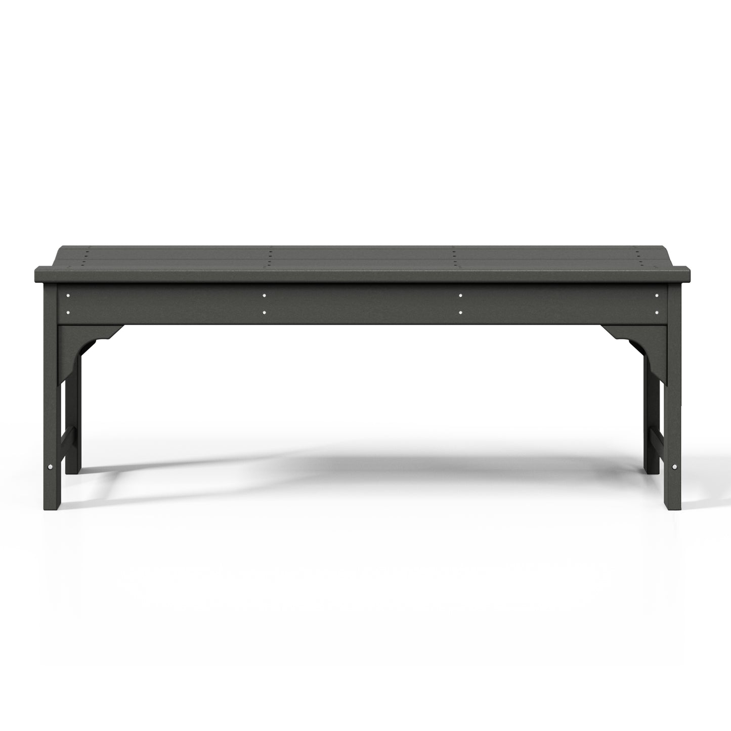 Concord All-Weather Outdoor Garden Backless Bench (46" Wide)