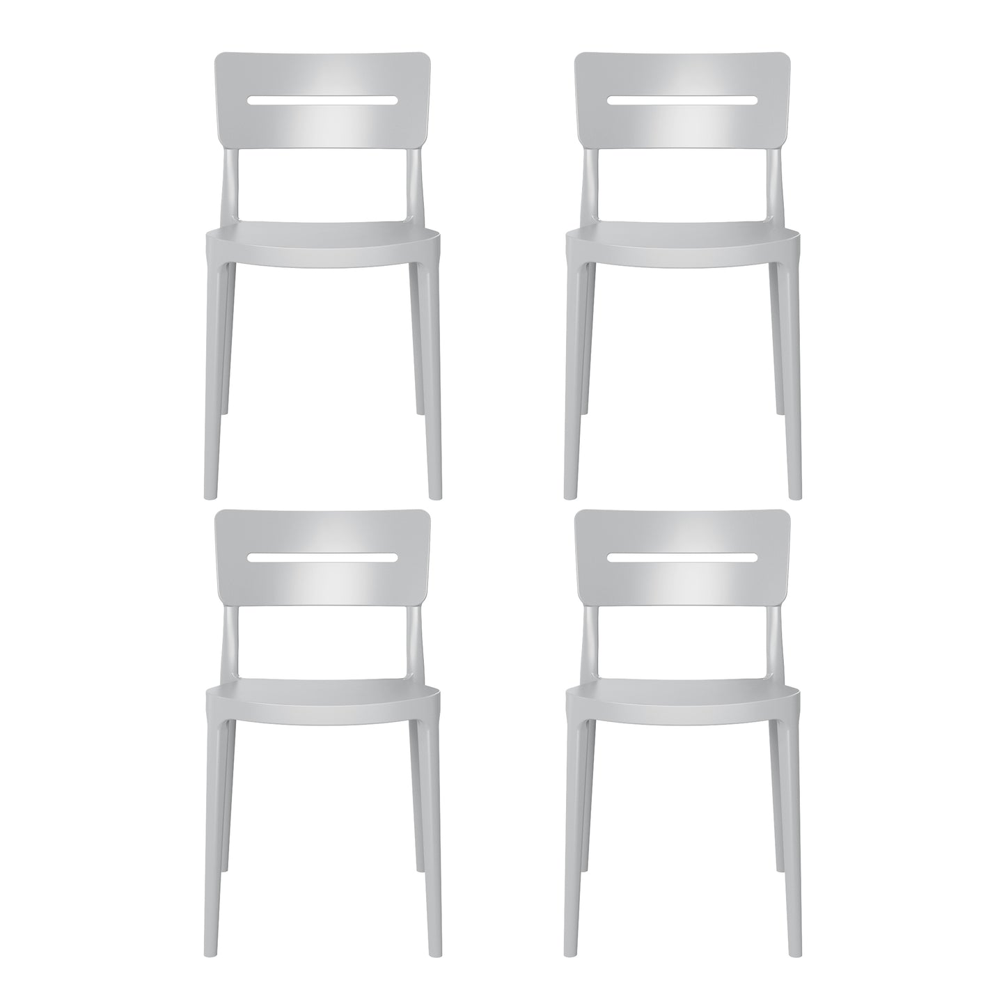 Polyform Stacking Dining Side Chair (Set of 4)