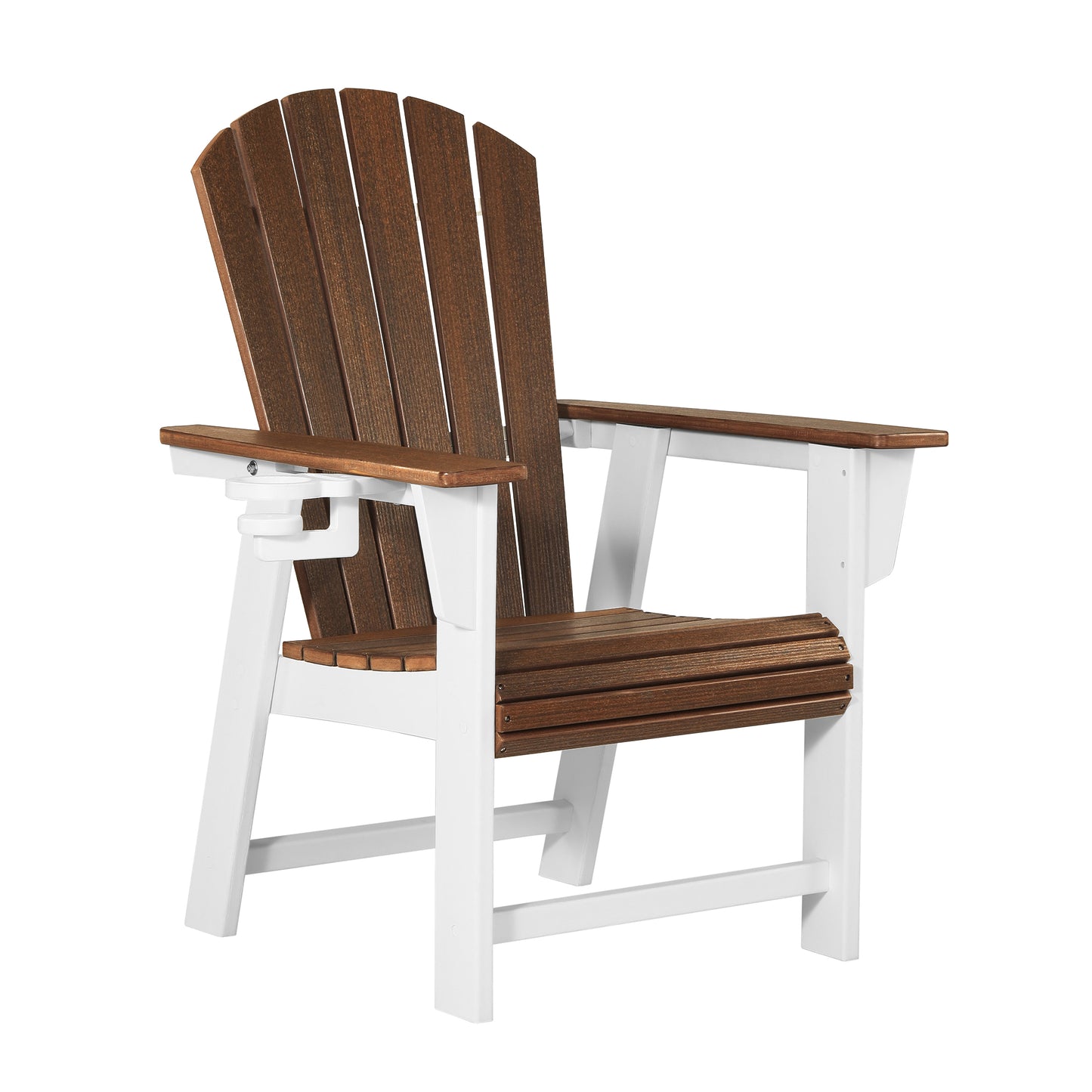 Heritage Ridge Adirondack Dining Chair With Cup Holder