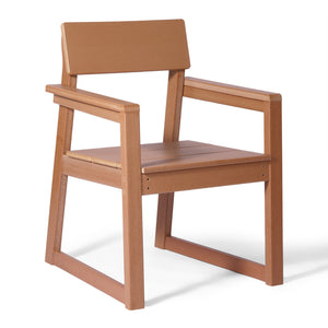Palmetto Outdoor Dining Arm Chair (Set of 2)
