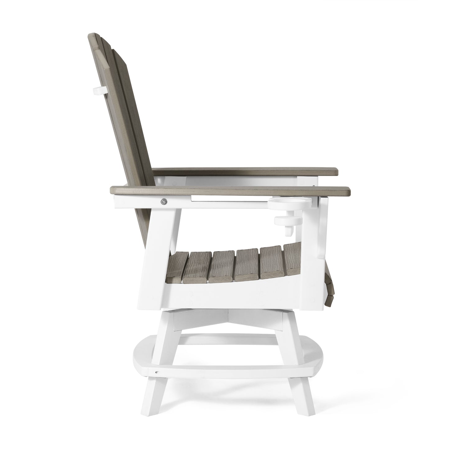 Heritage Ridge Adirondack Swivel Dining Chair With Cup Holder
