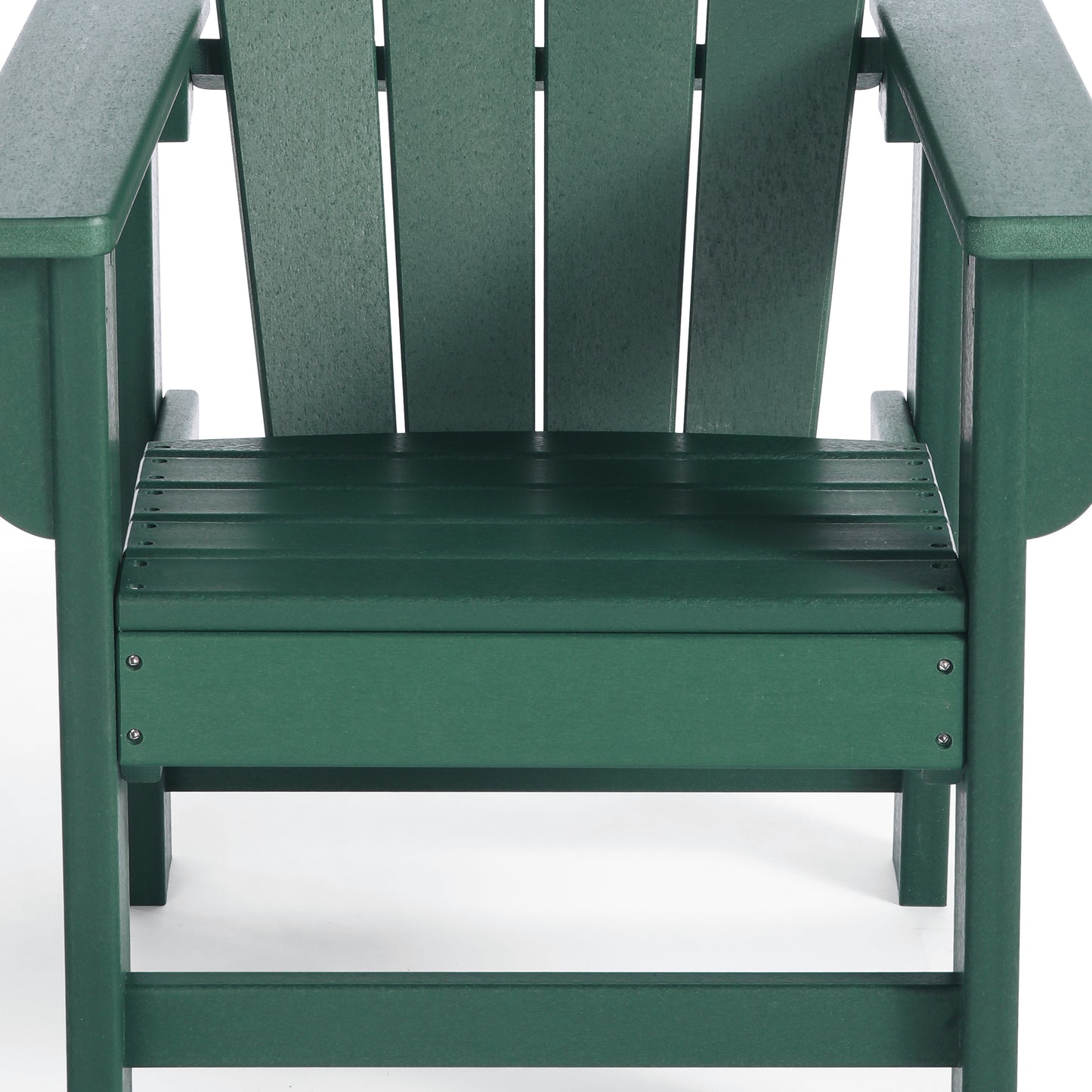 Tiny Terraces Kids' All-Weather Outdoor Poly Adirondack Chair