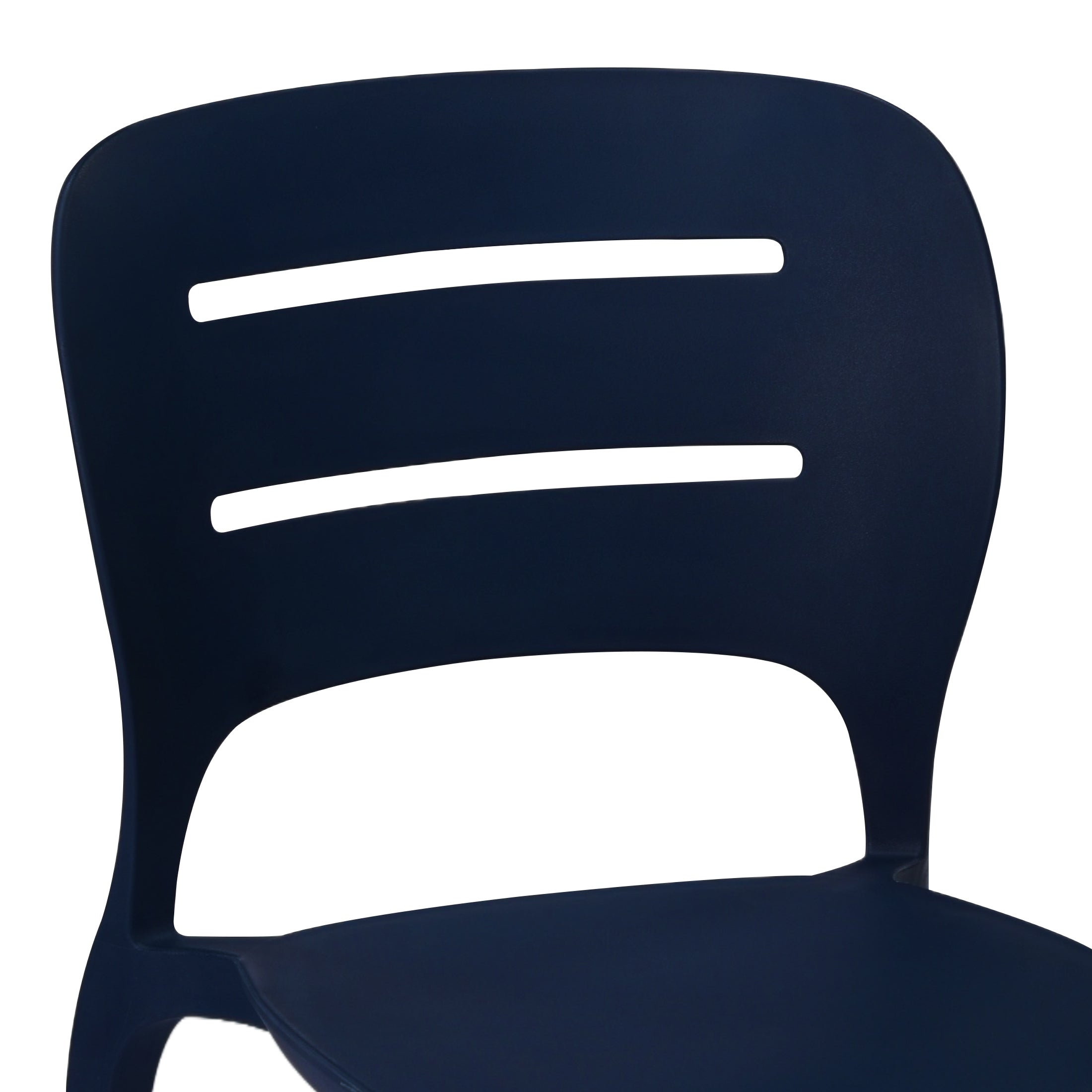 Patio Stacking Dining Side Chair (Set of 2)