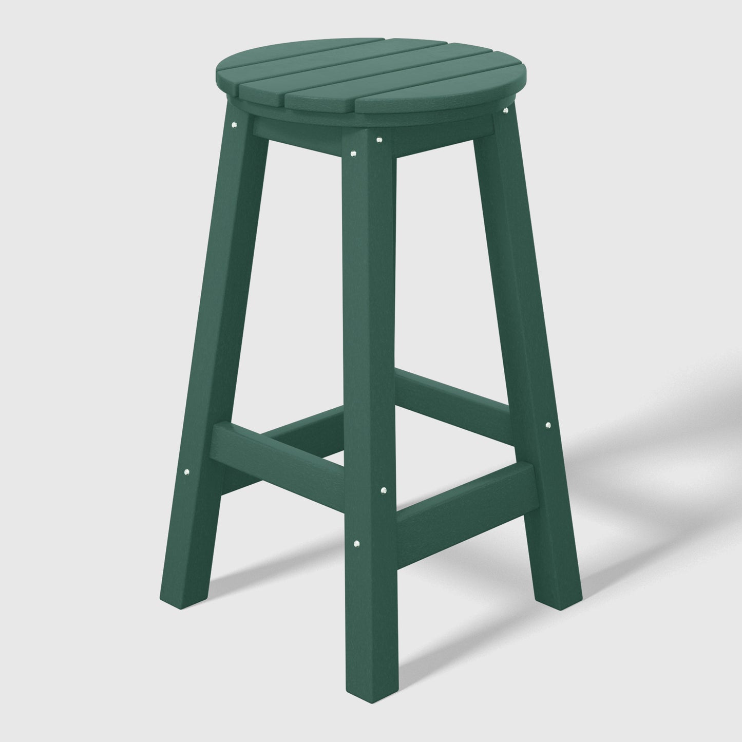 Stockholm All-Weather Outdoor Round Counter Stool (24" Height)