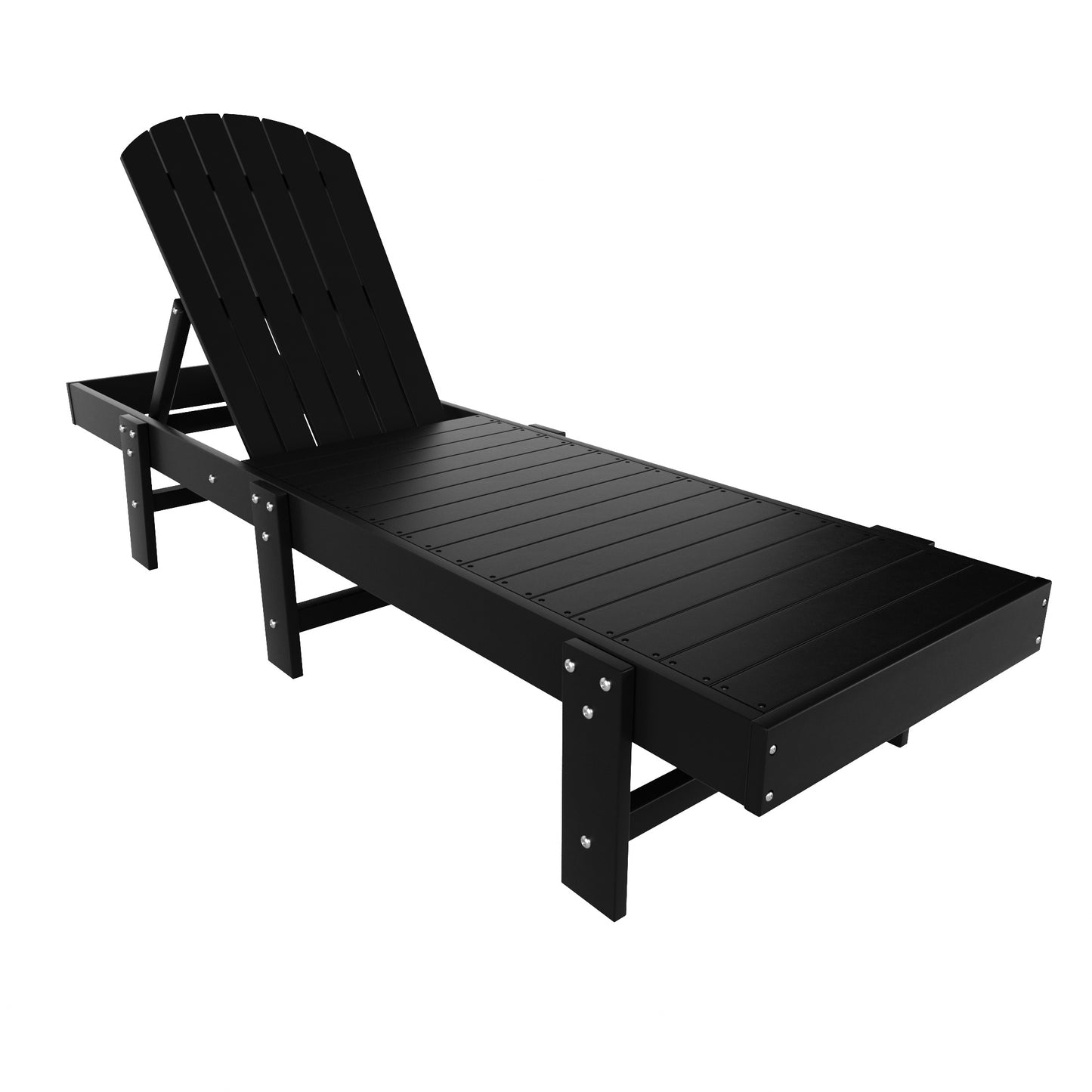 Westport Classic All-Weather Outdoor Adirondack Reclining Sun Lounger