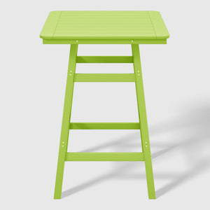 Stockholm All-Weather Outdoor 30" Square Bar Table (42" Height)