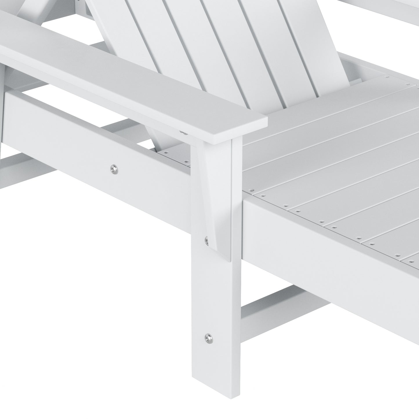 Westport Classic All-Weather Outdoor Adirondack Reclining Sun Lounger With Arms Rests