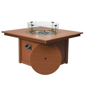 Sedona Square 42" Fire Pit Table