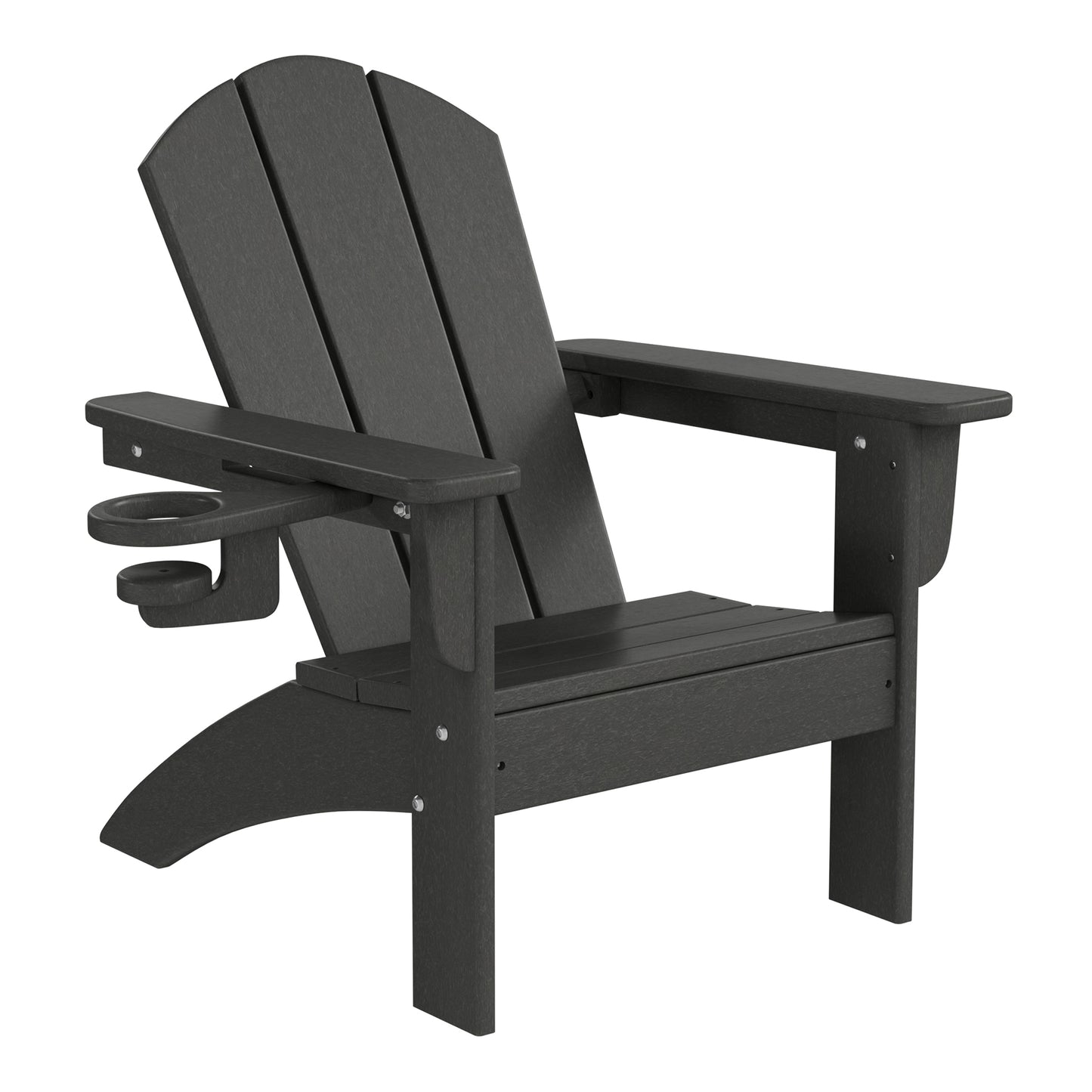 Tiny Terraces Kids Adirondack Chair with Cup Holder (Set of 2)