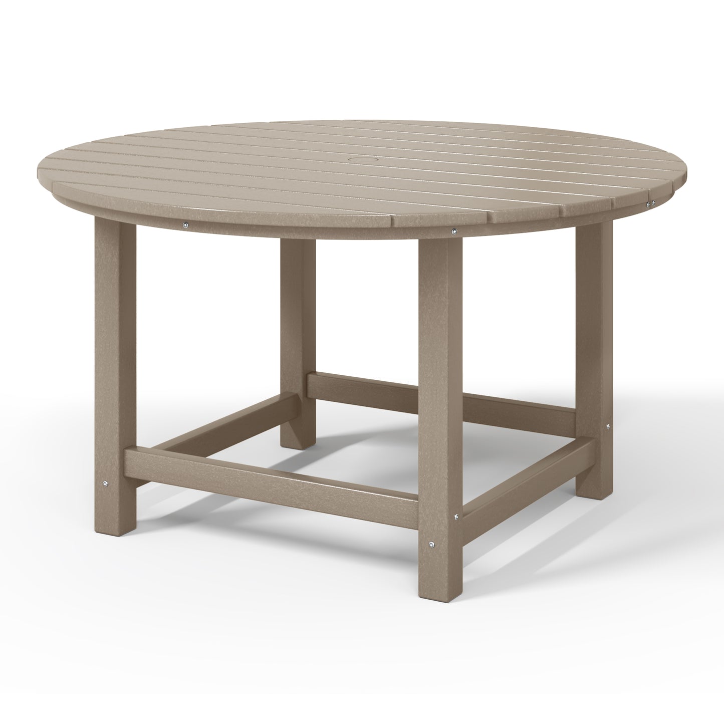Tiny Terraces Kids' All-Weather Outdoor Round Dining Table (38" Wide)