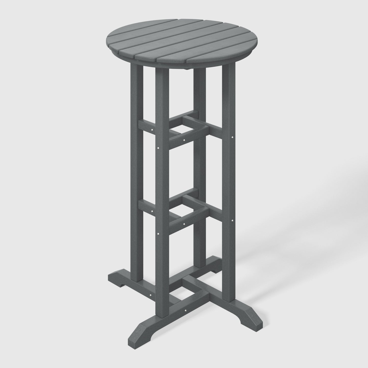 Stockholm All-Weather Outdoor Round Bar Bistro Table (42" Height)