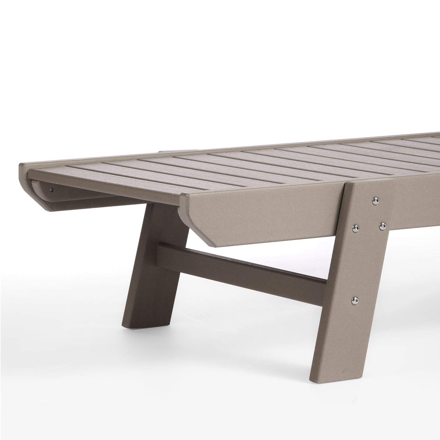 Santa Monica All-Weather Outdoor Reclining Sun Lounger with Arm Rests