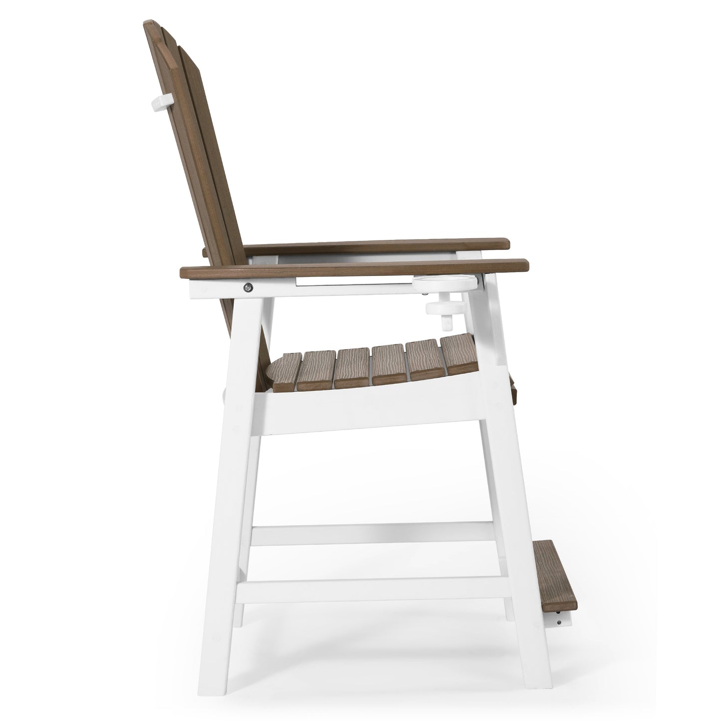 Heritage Ridge Adirondack Counter Height Chair With Cup Holder