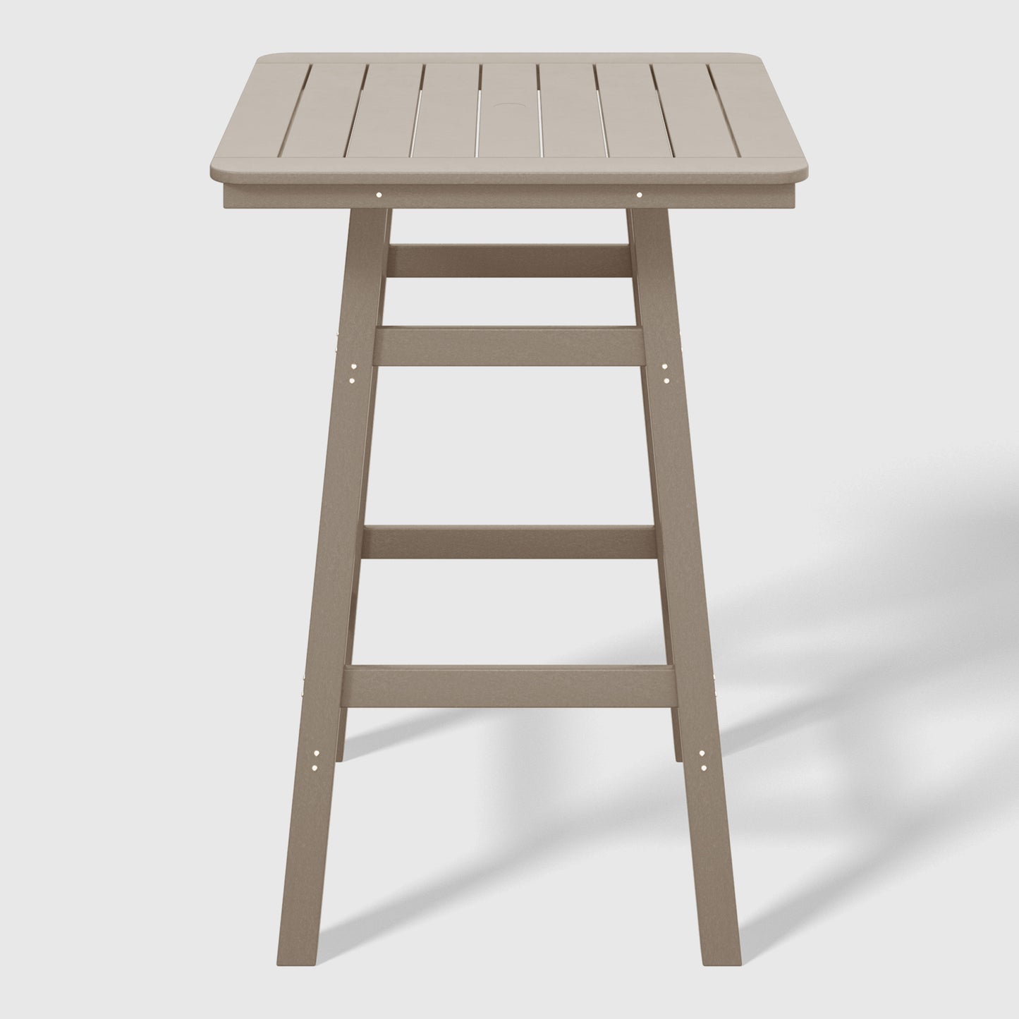 Stockholm All-Weather Outdoor 30" Square Bar Table (42" Height)