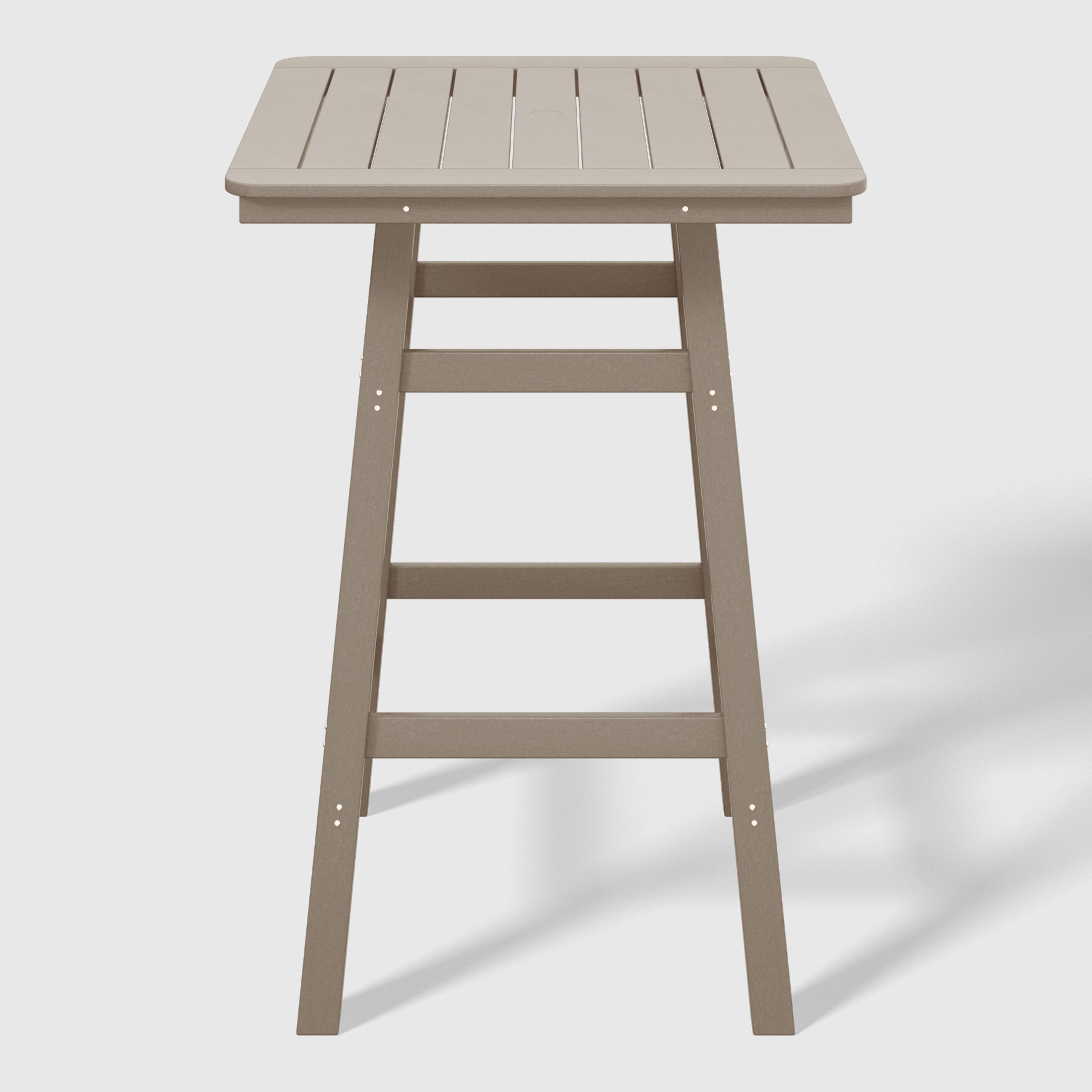 Stockholm All-Weather Outdoor 30" Square Bar Table (42" Height)