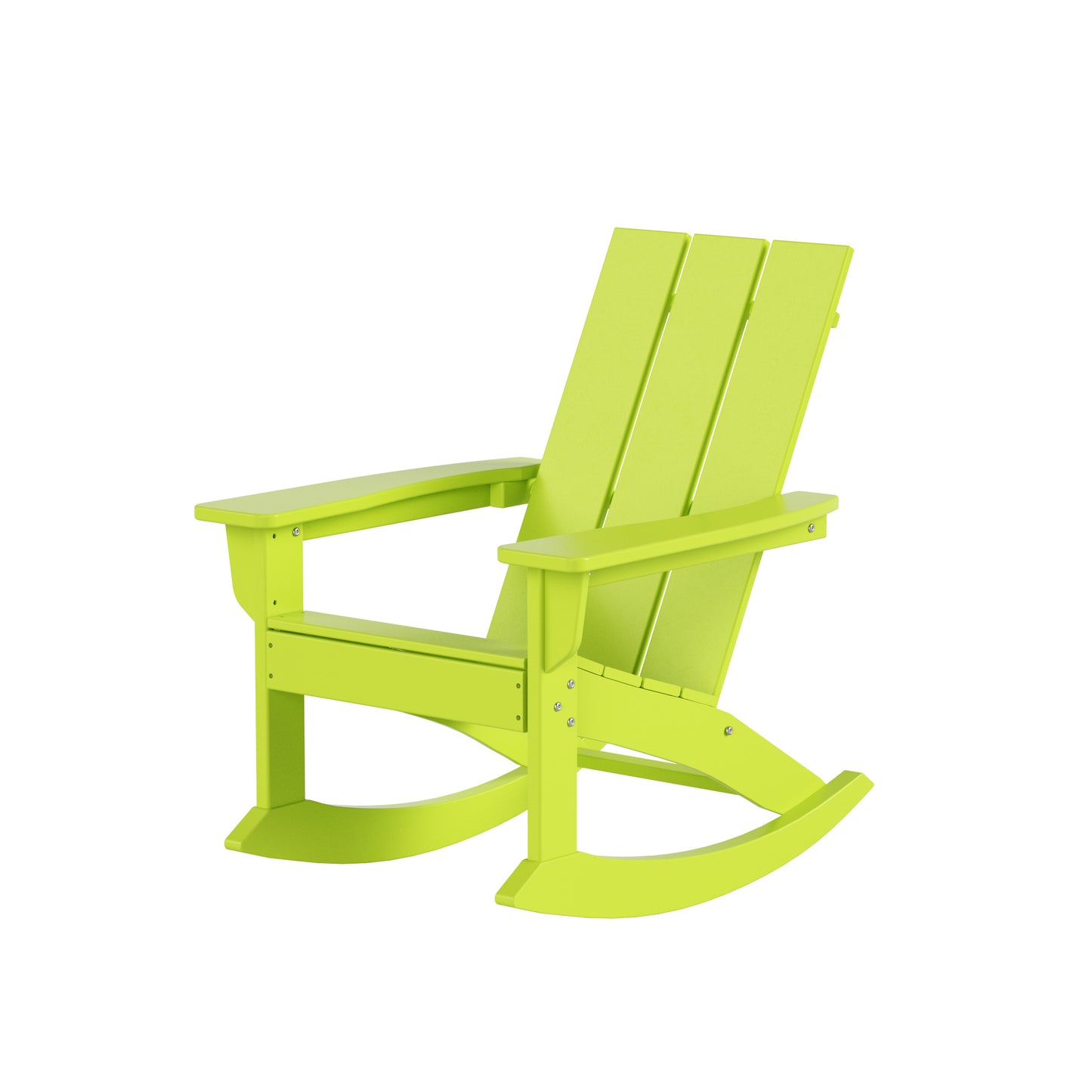 Malibu Modern All-Weather Outdoor Rocking Adirondack Chair