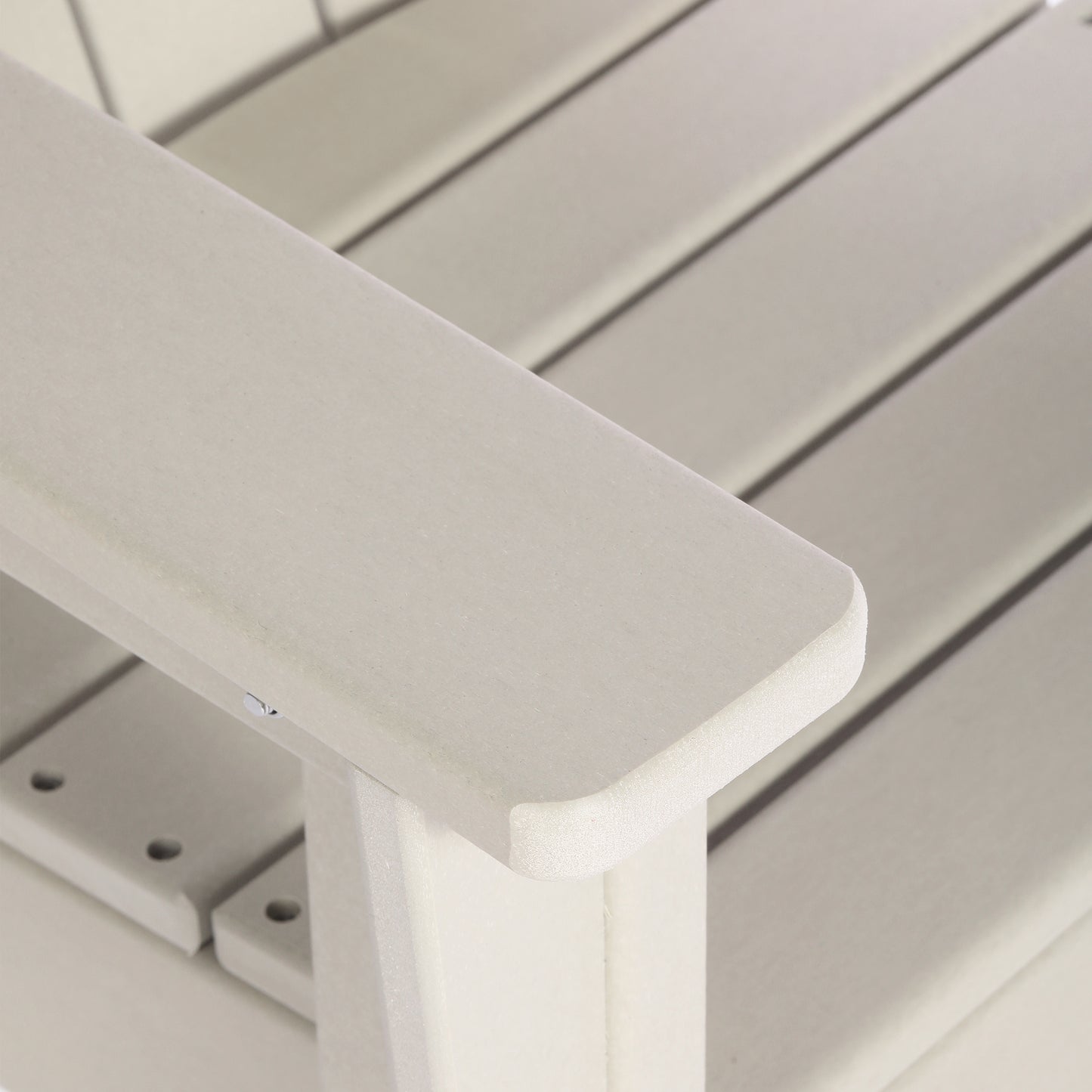 Tiny Terraces Kids' All-Weather Outdoor Poly Adirondack Chair