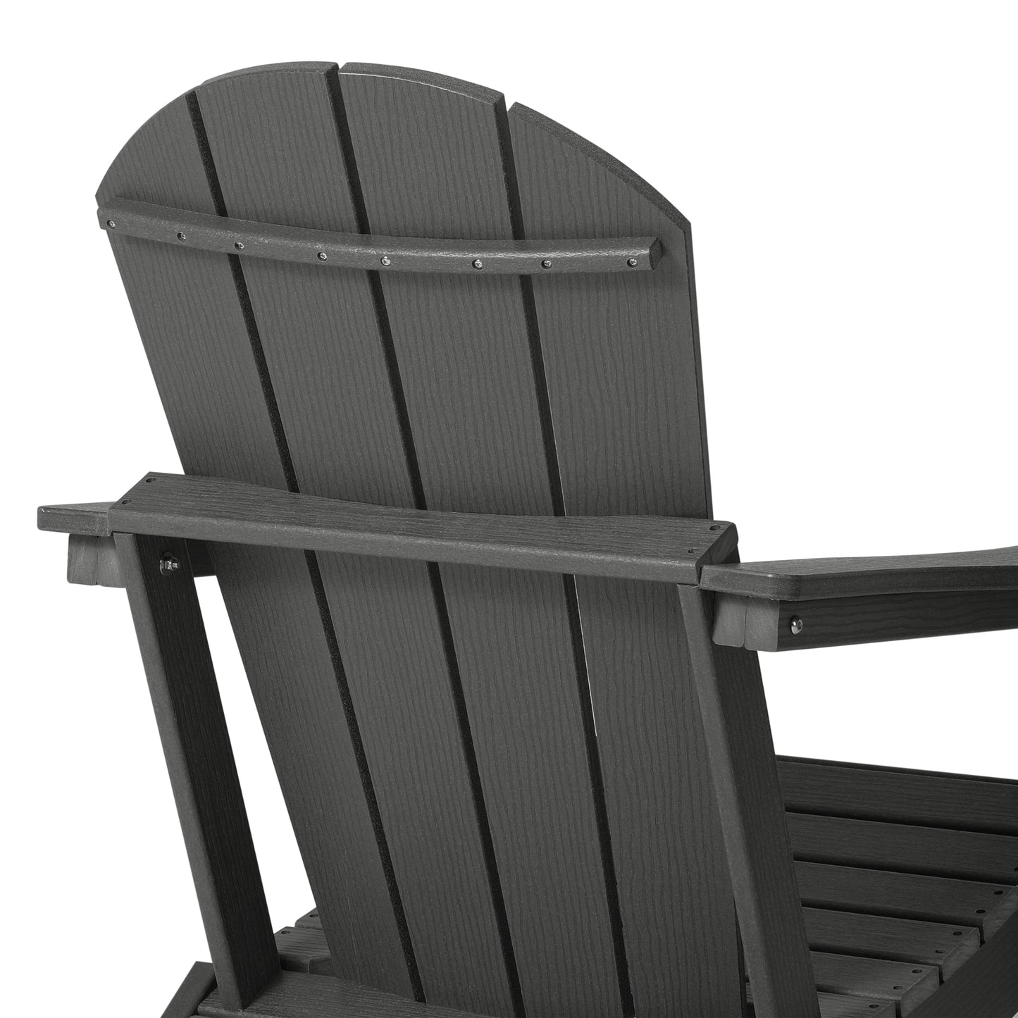 Chatham All-Weather Outdoor Folding Adirondack Chair with Cup Holder