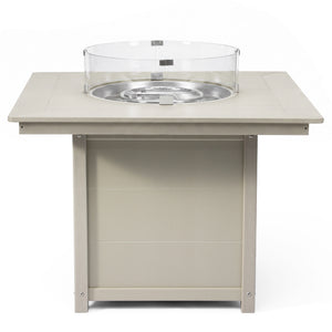 Sedona Square 42" Dining Fire Pit Table