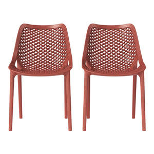 Polyform Stacking Dining Side Chair (Set of 2)