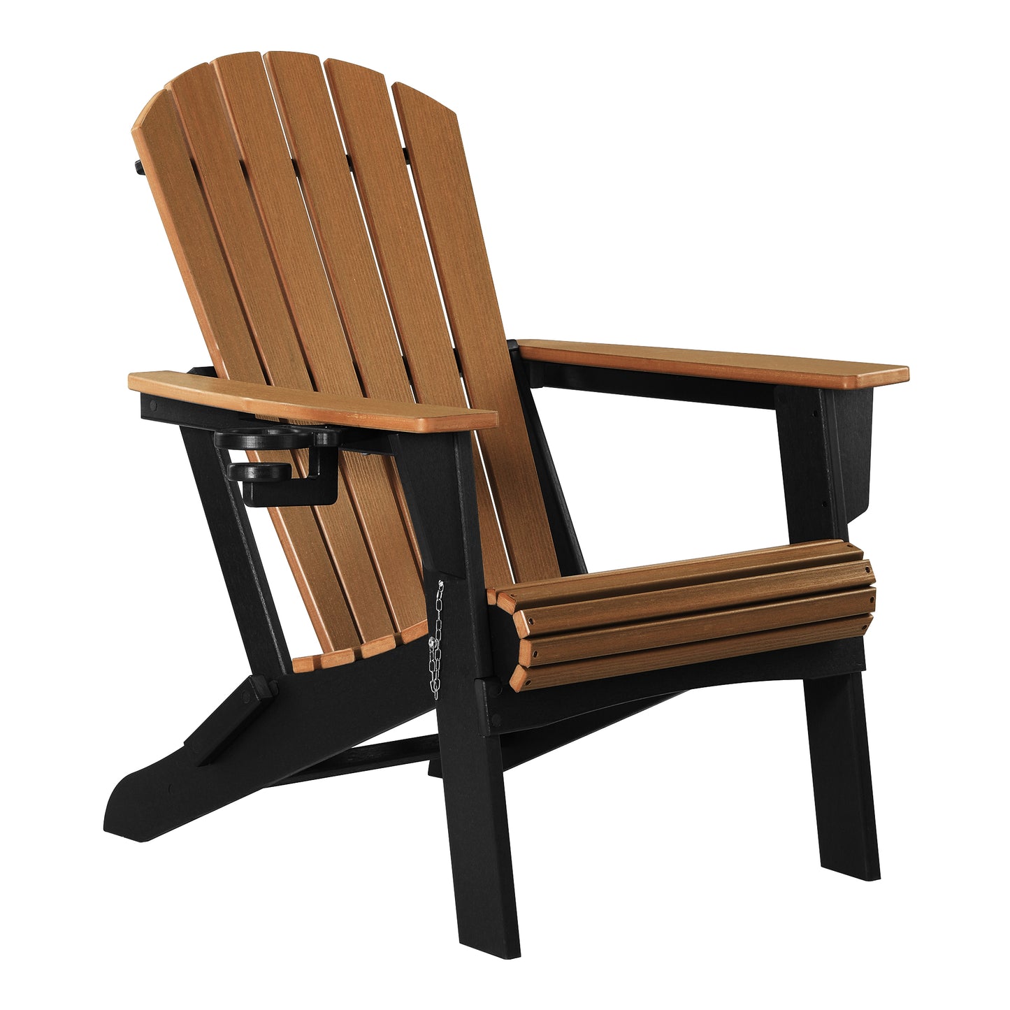 Heritage Ridge Folding Adirondack Chair With Cup Holder