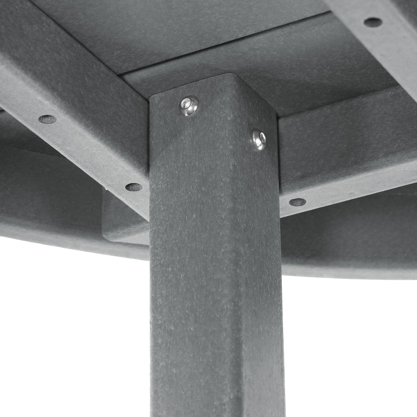 Tiny Terraces Kids' All-Weather Outdoor Round Dining Table (38" Wide)