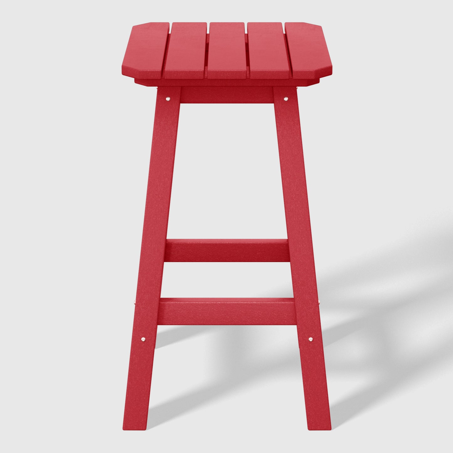 Stockholm  All-Weather Outdoor Square Counter Stool (24" Seat Height)