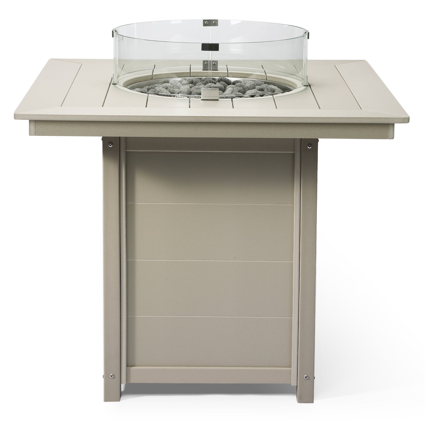 Sedona Square 42" Counter Fire Pit Table