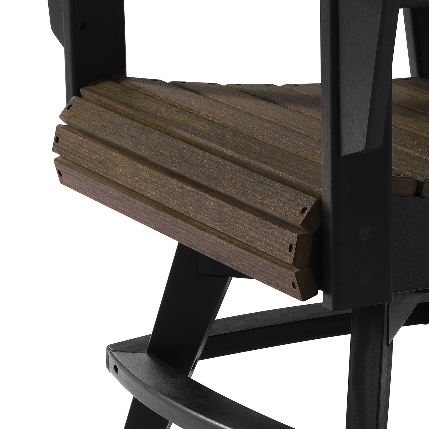 Heritage Ridge Adirondack Swivel Dining Chair With Cup Holder