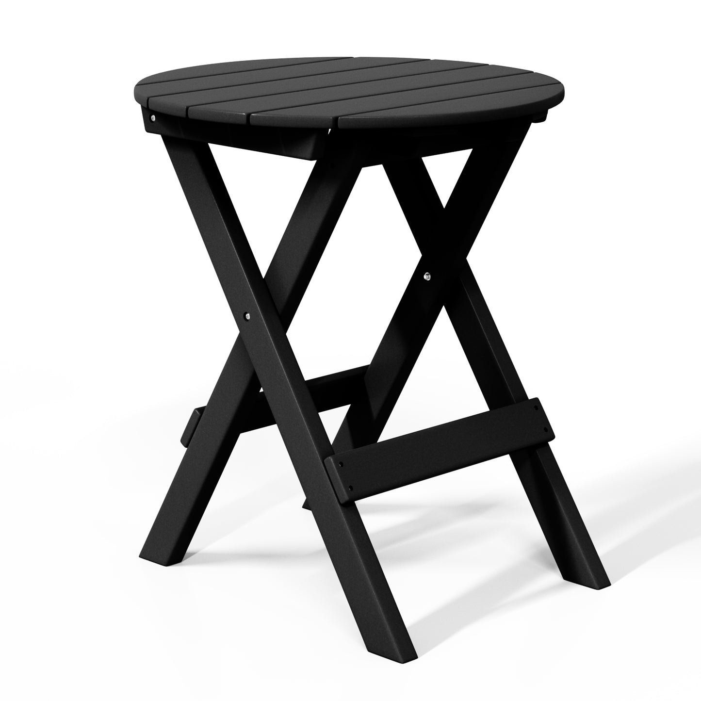 Tuscany All-Weather Outdoor Patio Round Folding Dining Table (24" Top)