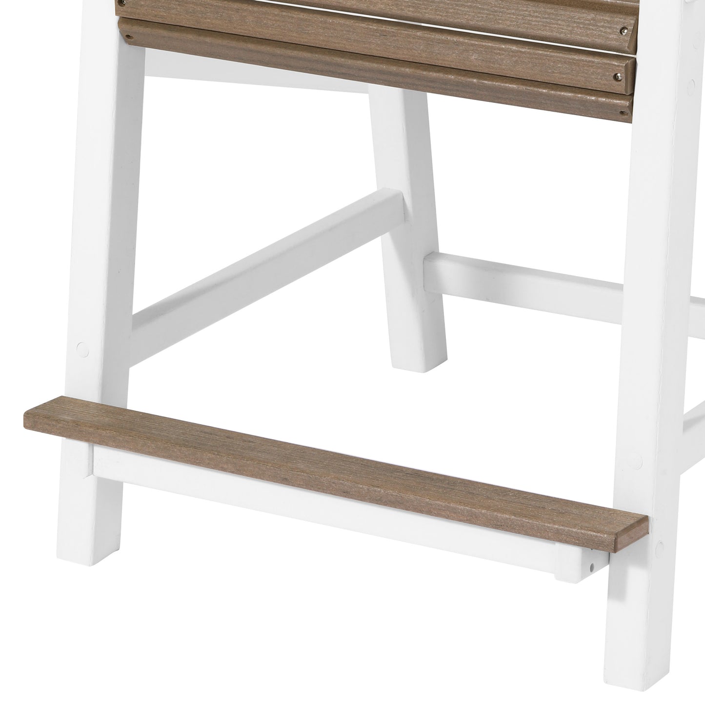 Heritage Ridge Adirondack Counter Height Chair With Cup Holder