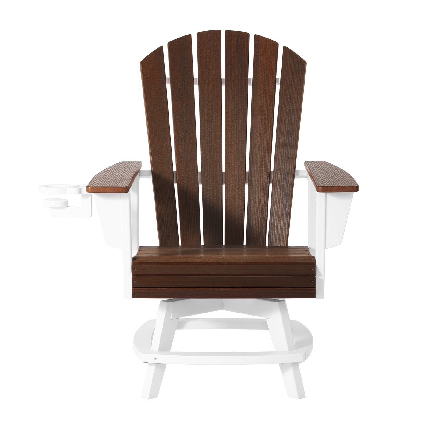 Heritage Ridge Adirondack Swivel Dining Chair With Cup Holder