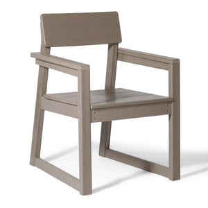 Palmetto Outdoor Dining Arm Chair (Set of 2)