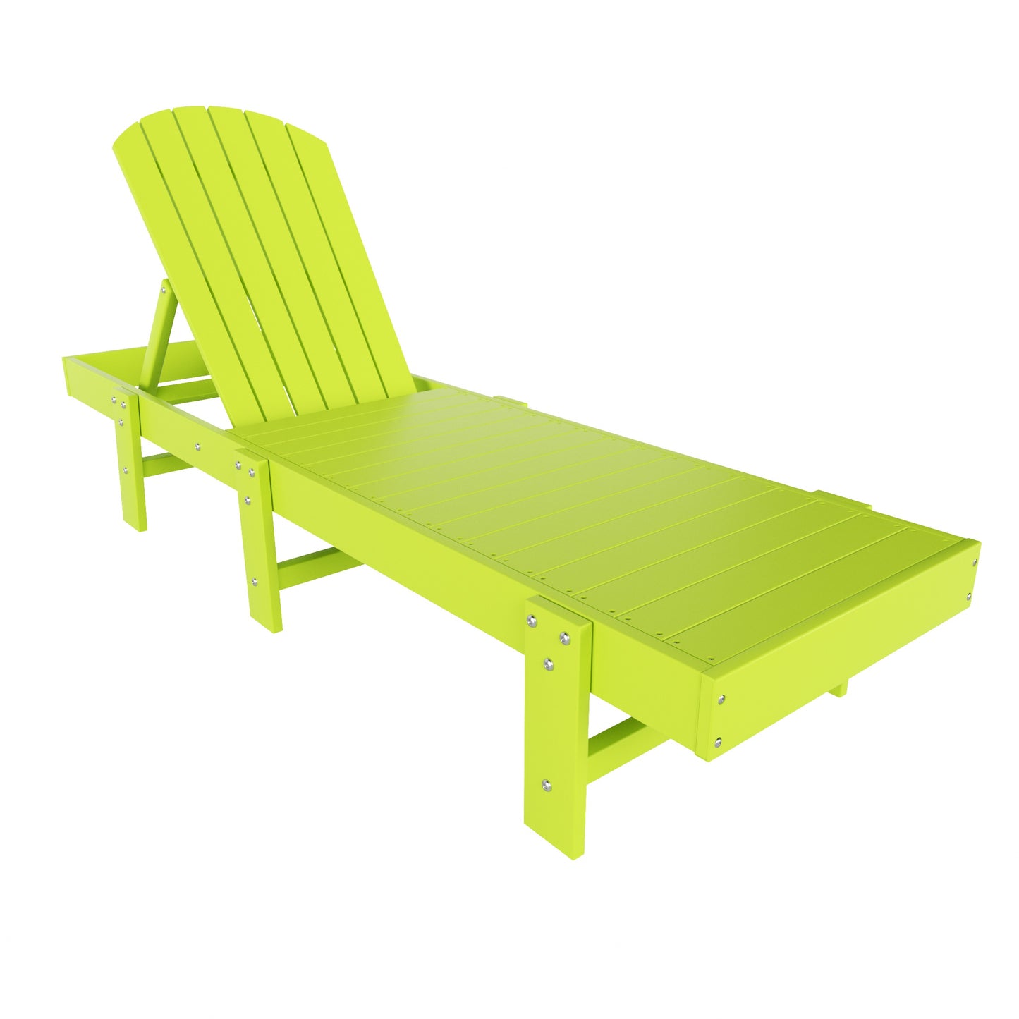 Westport Classic All-Weather Outdoor Adirondack Reclining Sun Lounger