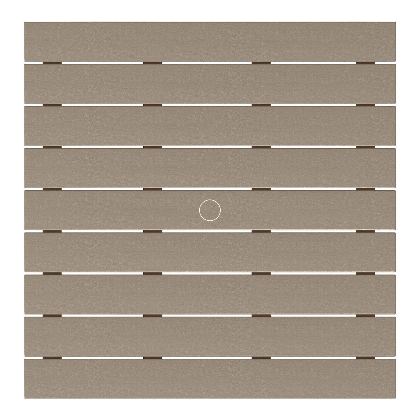 Tiny Terraces Kids' All-Weather Outdoor Square Dining Table (31" Top)