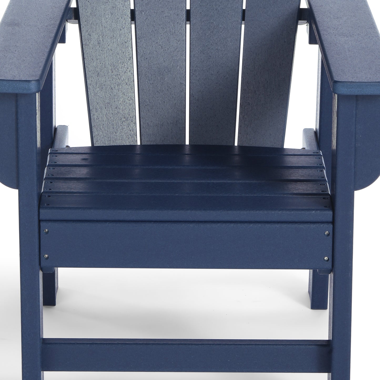 Tiny Terraces Kids' All-Weather Outdoor Poly Adirondack Chair