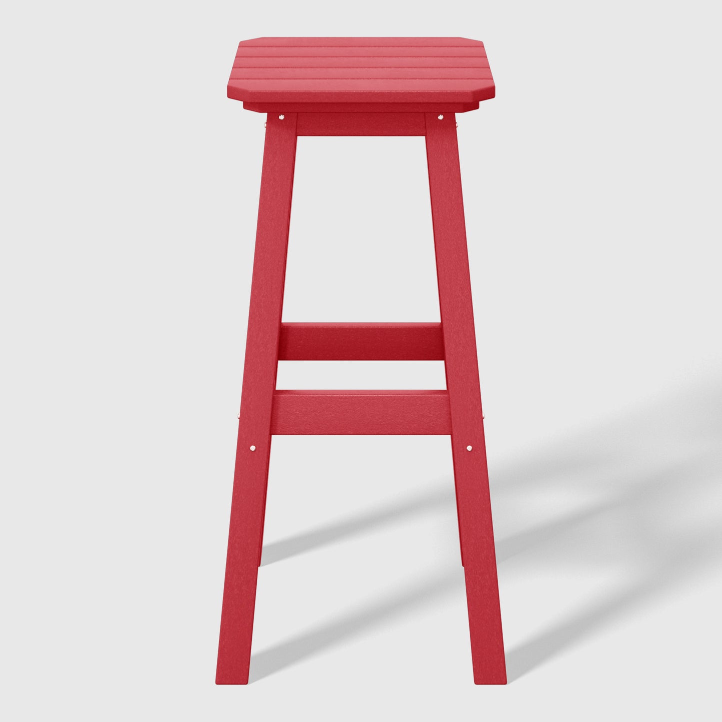 Stockholm All-Weather Outdoor Square Bar Stool (29" Height)