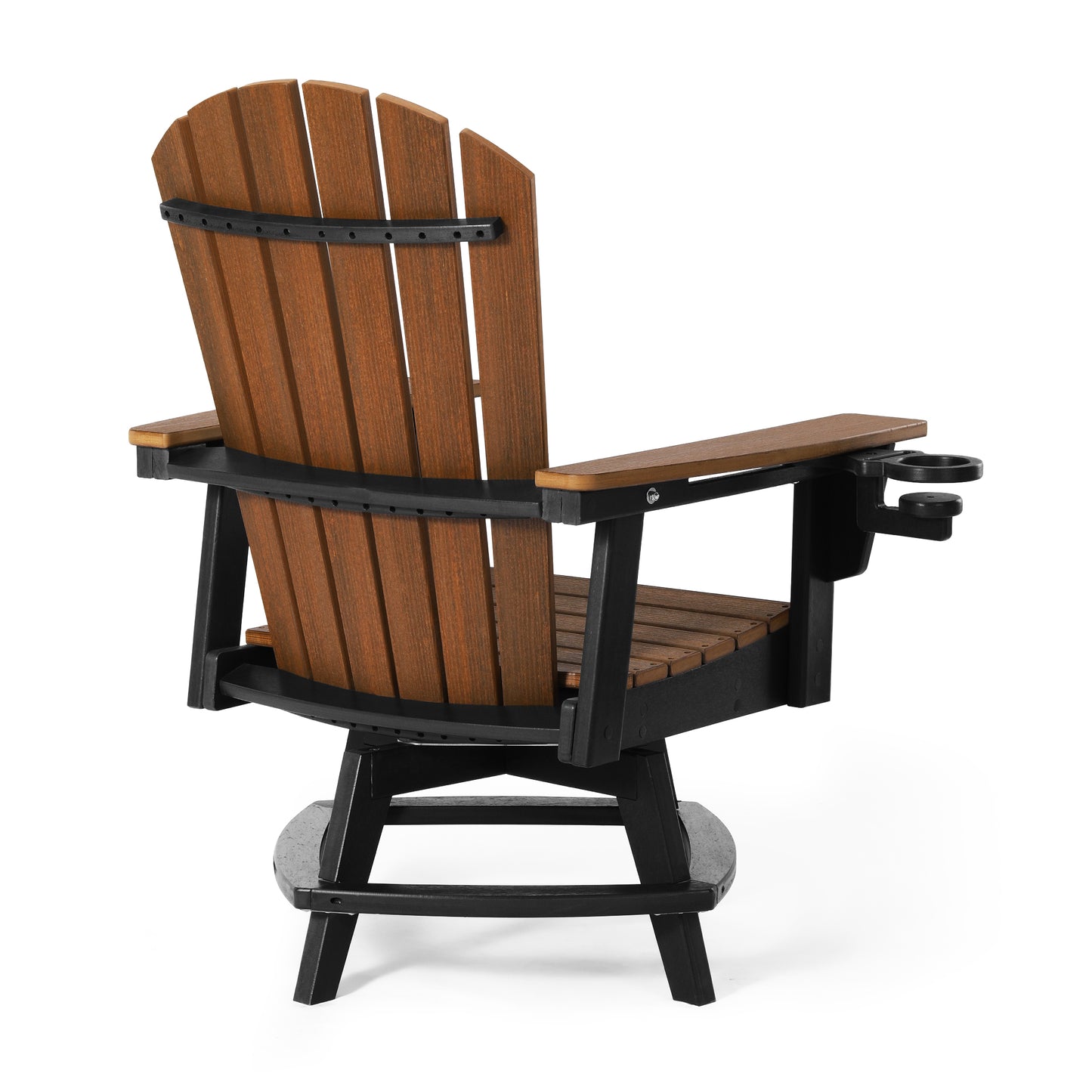 Heritage Ridge Adirondack Swivel Dining Chair With Cup Holder