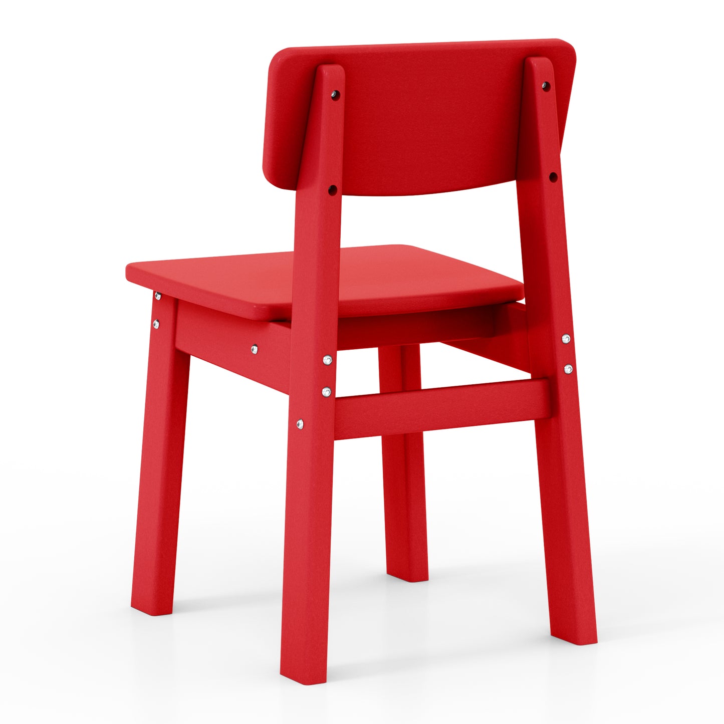 Tiny Terraces Essentials Kids' All-Weather Outdoor Dining Chair (Set of 2)