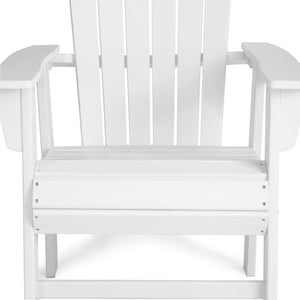 Westport All-Weather Outdoor Classic Adirondack Dining Chair