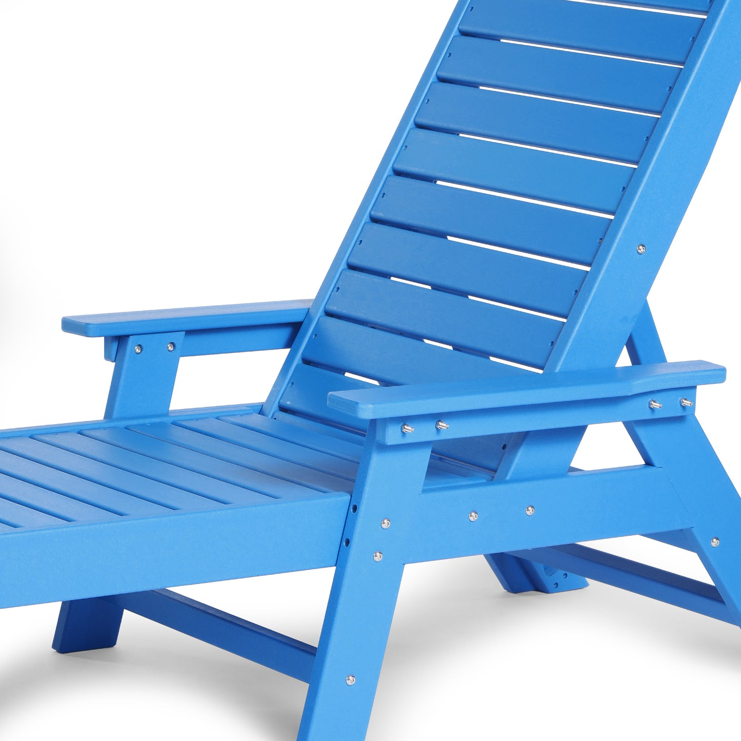 Santa Monica All-Weather Outdoor Reclining Sun Lounger with Arm Rests