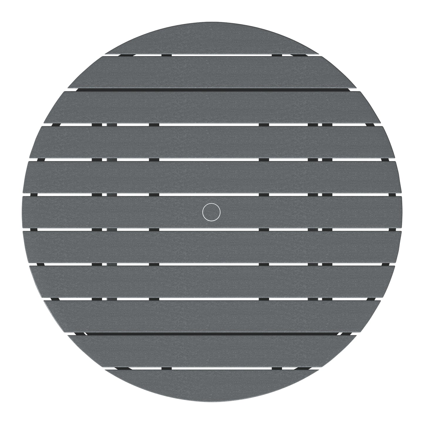 Tiny Terraces Kids' All-Weather Outdoor Round Dining Table (38" Wide)