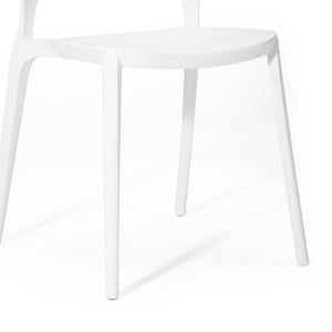 Patio Stacking Dining Side Chair (Set of 2)