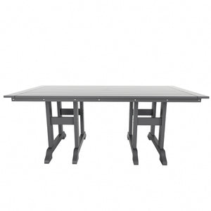 Tuscany All-Weather Outdoor Rectangular Dining Table (71" x 37" Top)